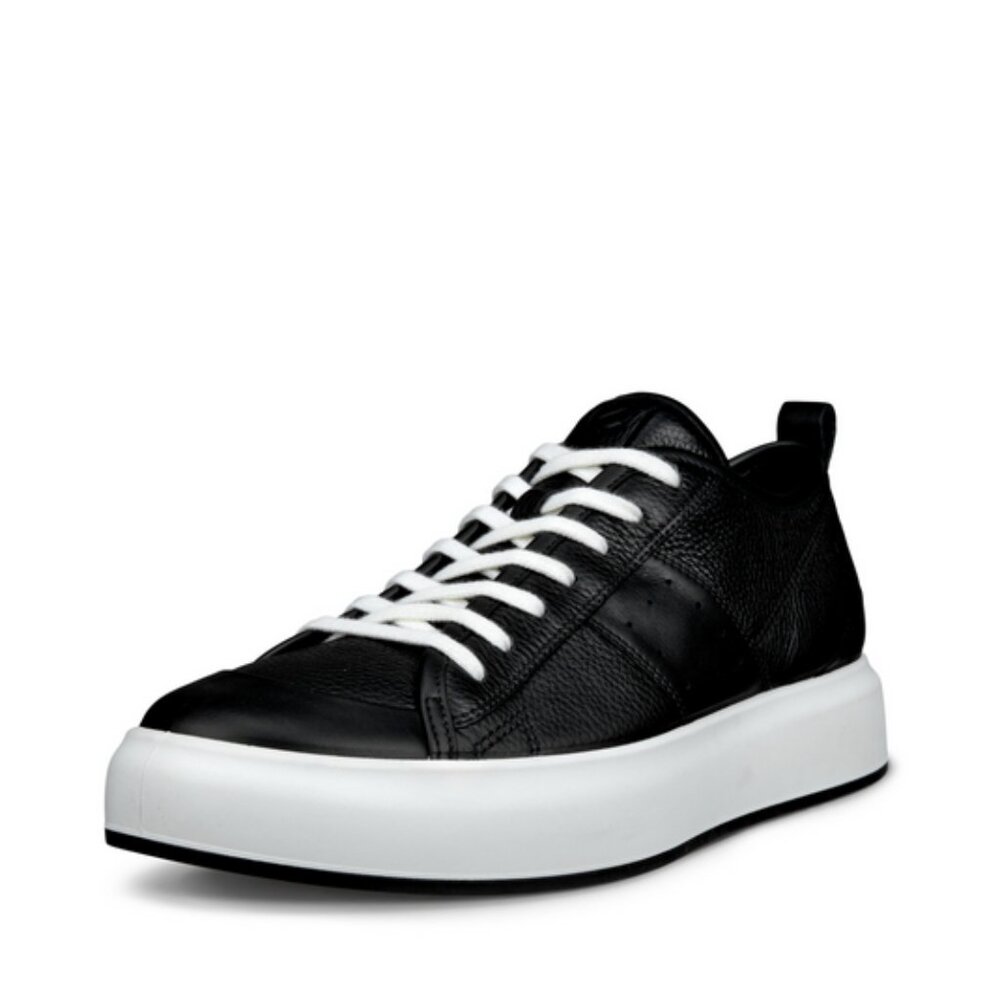 ECCO Street Ace Men's Leather Sneakes